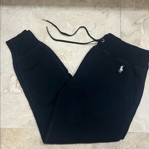 Ralph Lauren Womens Black Sweatpants